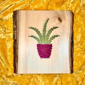 🤩 5 FOR $15 Handmade Wooden String Art Plant